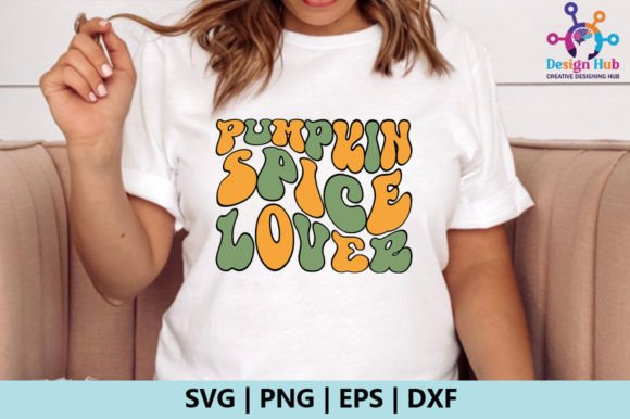Pumpkin Spice Lover Retro SVG