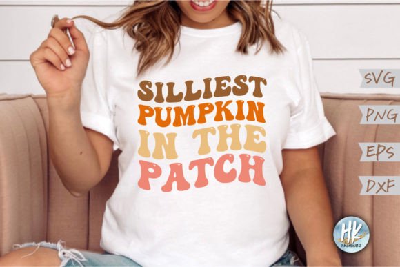 Silliest Pumpkin in the Patch Retro SVG