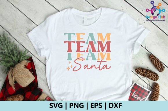 Team Santa Retro SVG Review